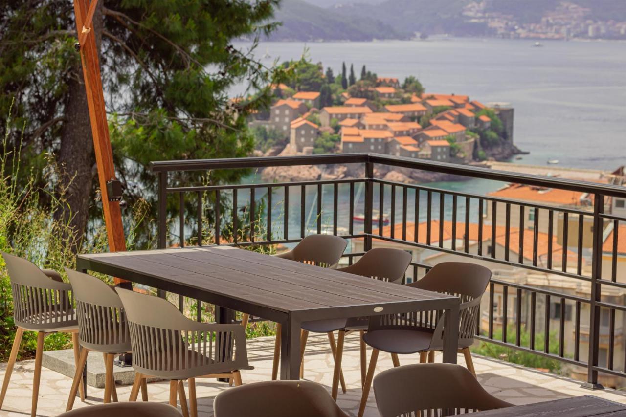 Vertmont Villa Sveti Stefan Bagian luar foto
